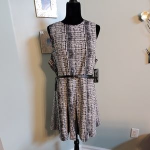NWT- Limited Eva Longoria fit and flare dress- 16